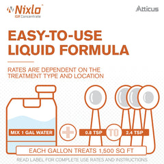 Atticus Nixlo IGR Concentrate for indoor and outdoor use around homes