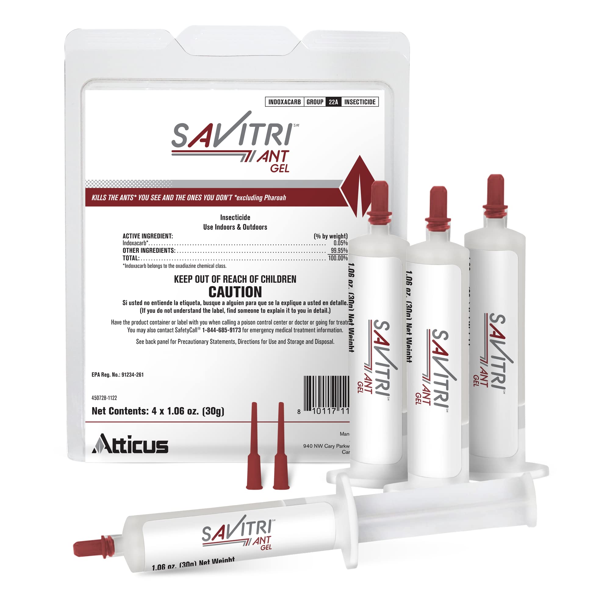 Atticus Savitri ant gel bait in a prefilled syringe for easy application