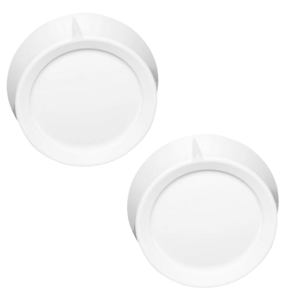Packaging and quick-start guide for Auaurly RK-WH knob replacement.