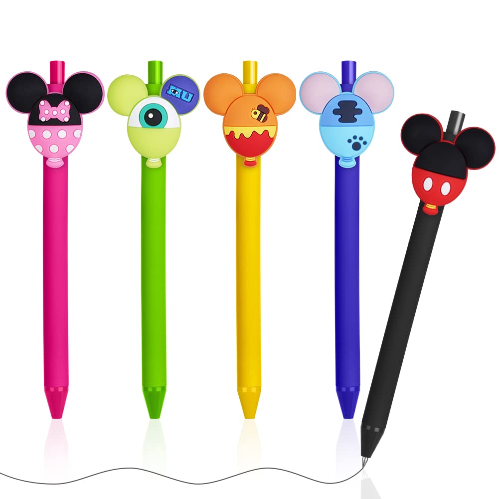 AUAUY ballpoint pen with a mouse head design, smooth writing for daily notes.
