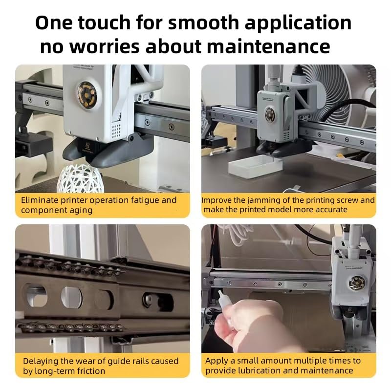 AubeamWenJ Kobra 2-series guide-rail grease supports quiet sliding.