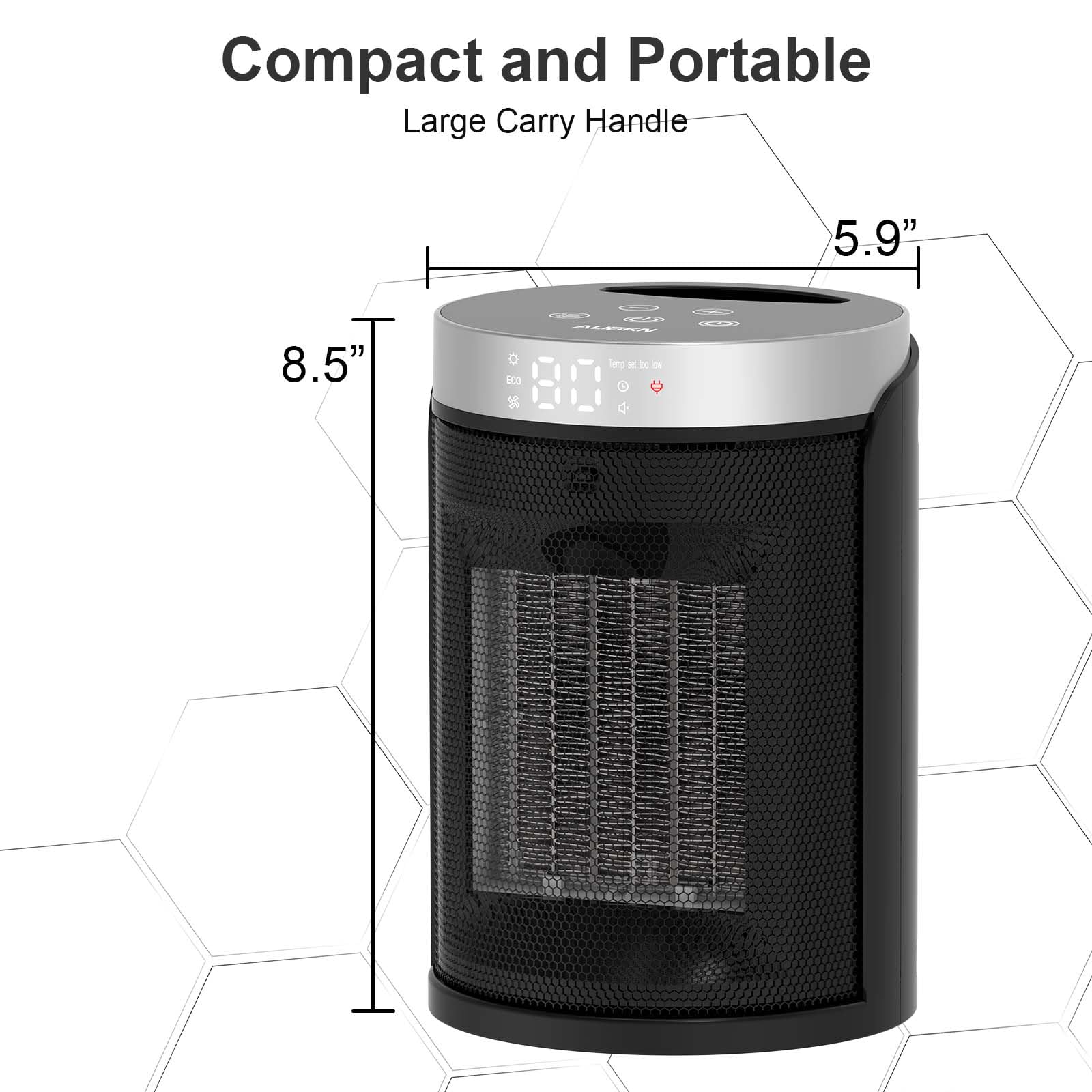 AUBKN space heater-etl-certified ensures safety and reliability.