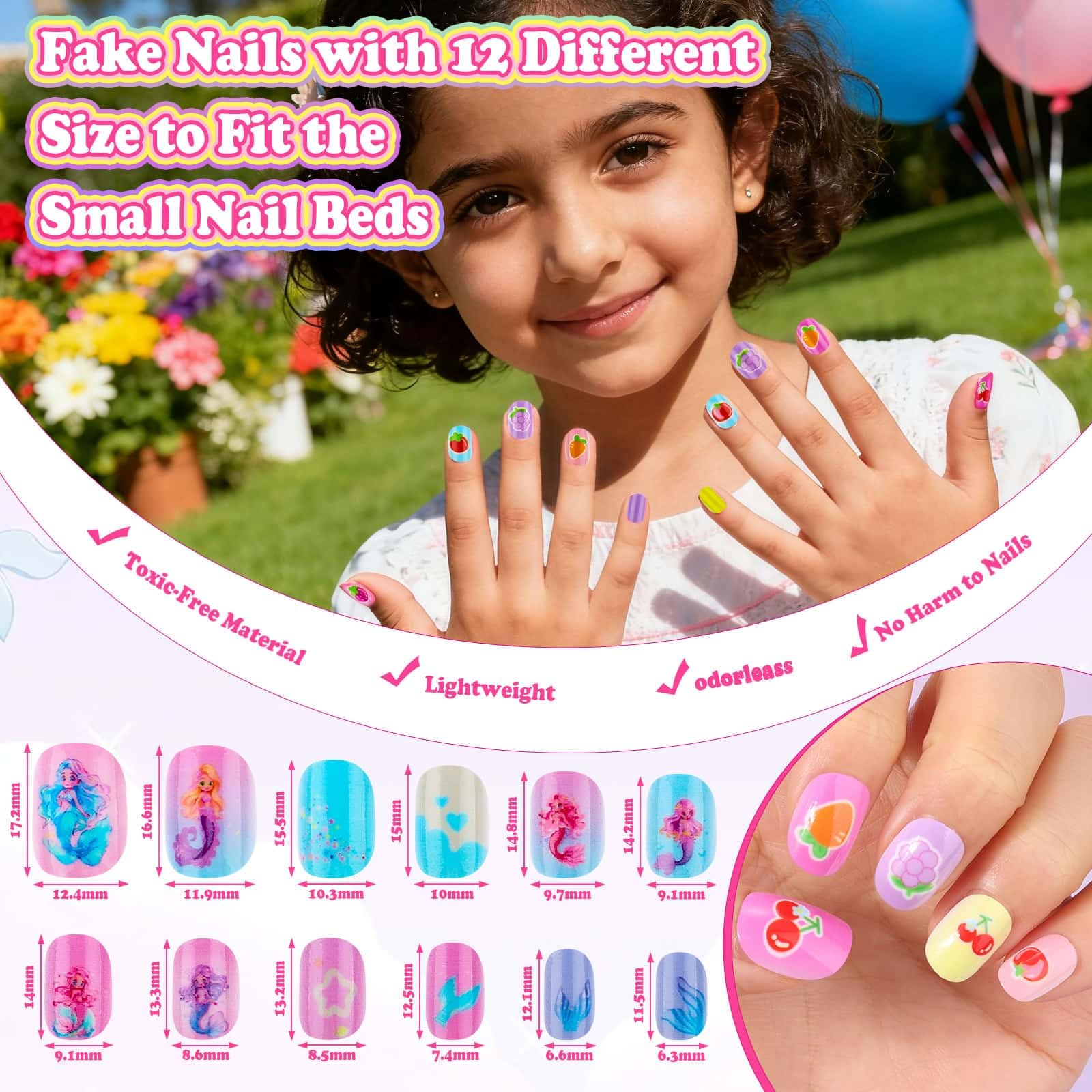 Audab toe separators and files for quick, neat nail prep.