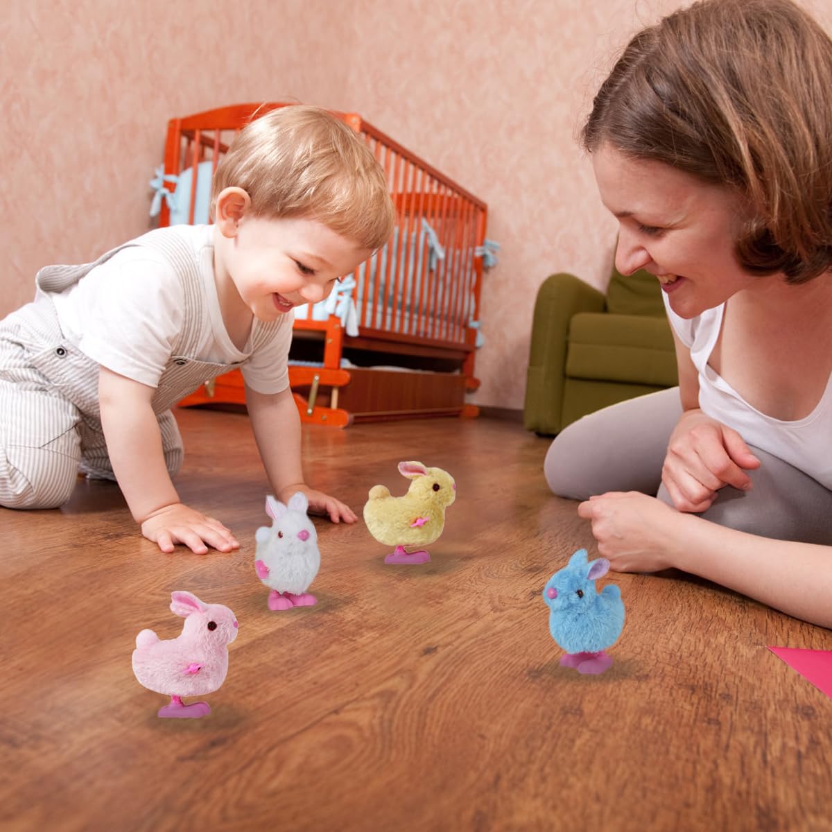 Audaisyly Compact Easter toy set designed for easy travel and on-the-go play.