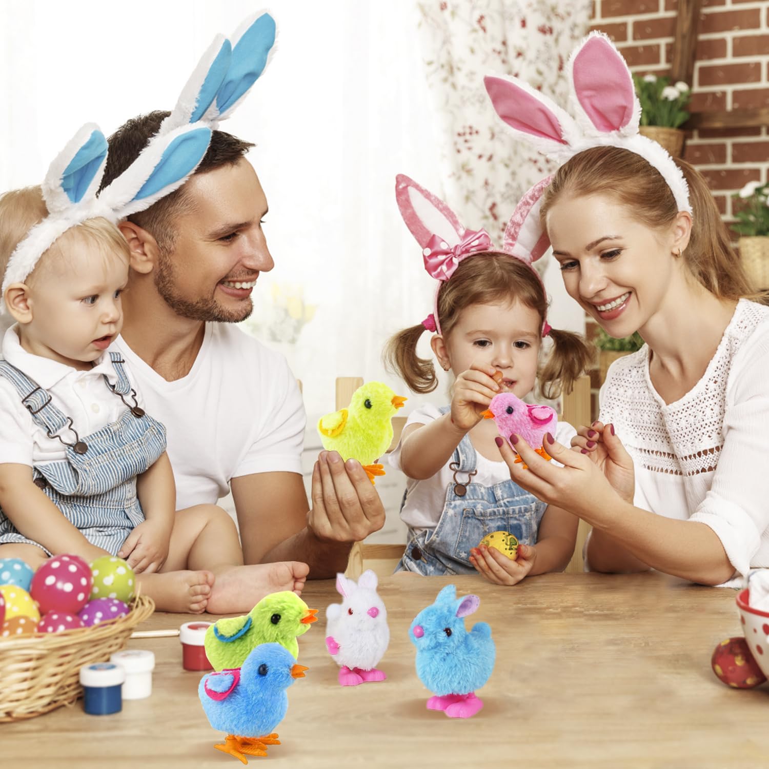 Audaisyly Easter basket filler toy set ready for gifting.