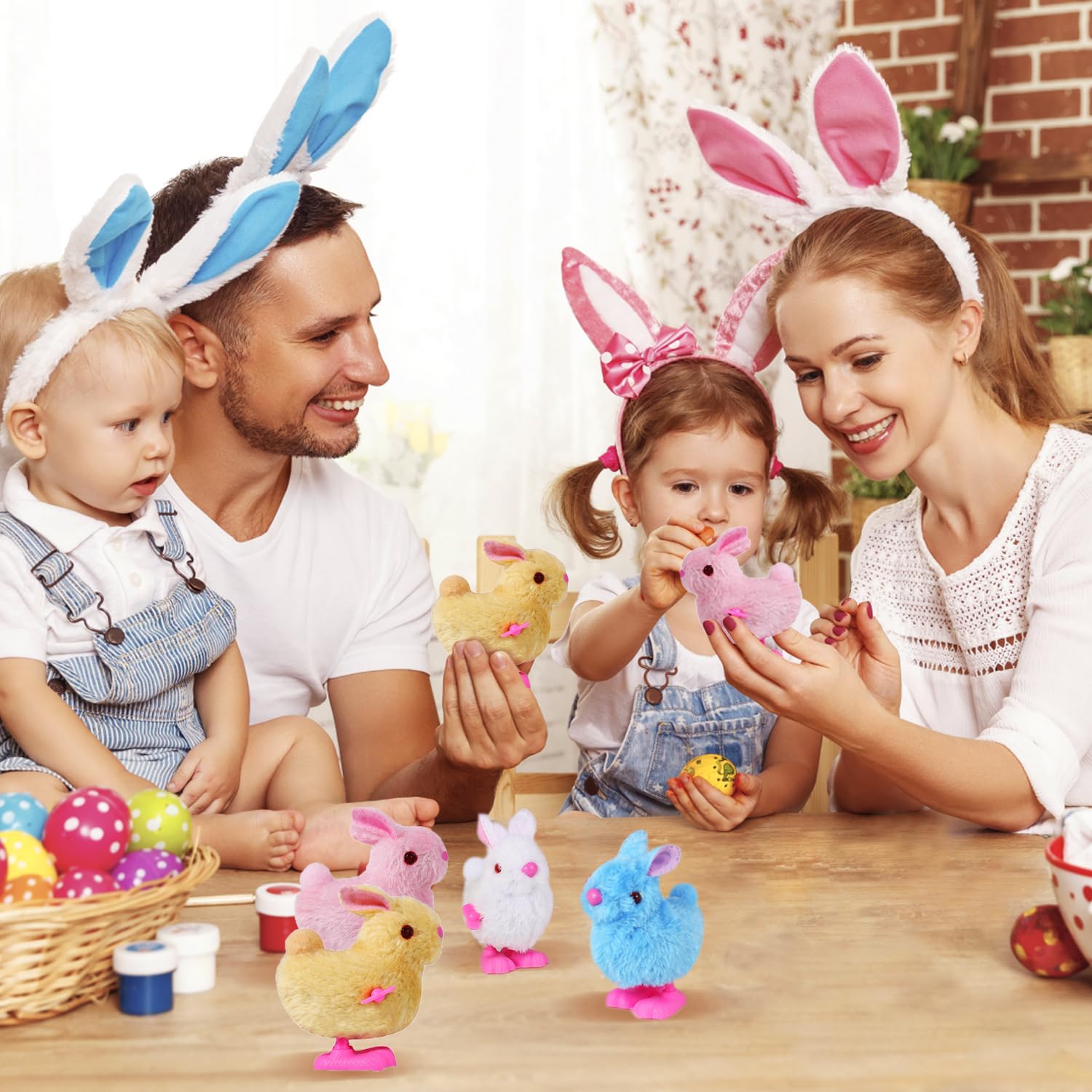 Audaisyly Easter party prize toy provides cute decor and portable fun for celebrations.
