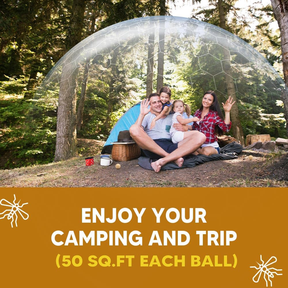 AUDQQM ball for porch or balcony creates a gentle barrier against bites.