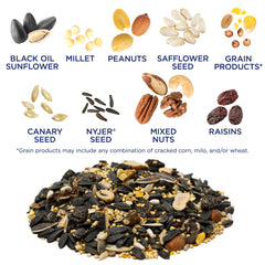Audubon Park Extreme Variety Seed Closeup Seeds highlighting premium mix