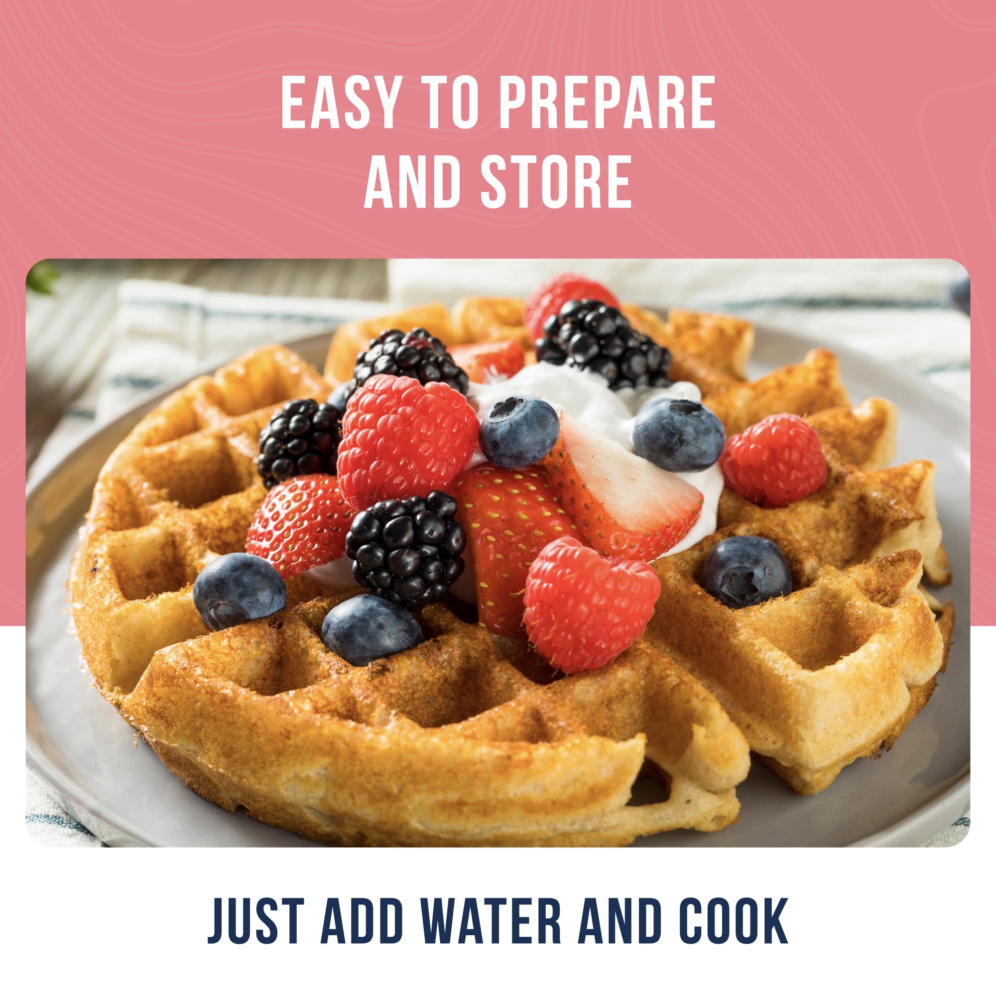 Augason Farms just-add-water mix for quick meals