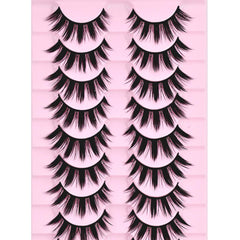 AUGENLI fluffy clusters 16mm lashes ideal for daily wear with drama