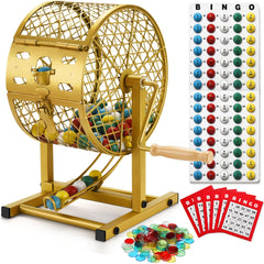 AugFir bingo cage with stable base supports smooth, steady gameplay during busy nights.