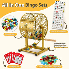 AugFir high-visibility bingo cards are easy to read in bright or dim lighting.