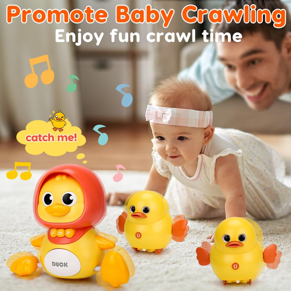 AugToy tummy-time toy supports gentle leg-and-arm movement.