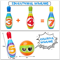 AugToy foam bowling balls designed for safe indoor play