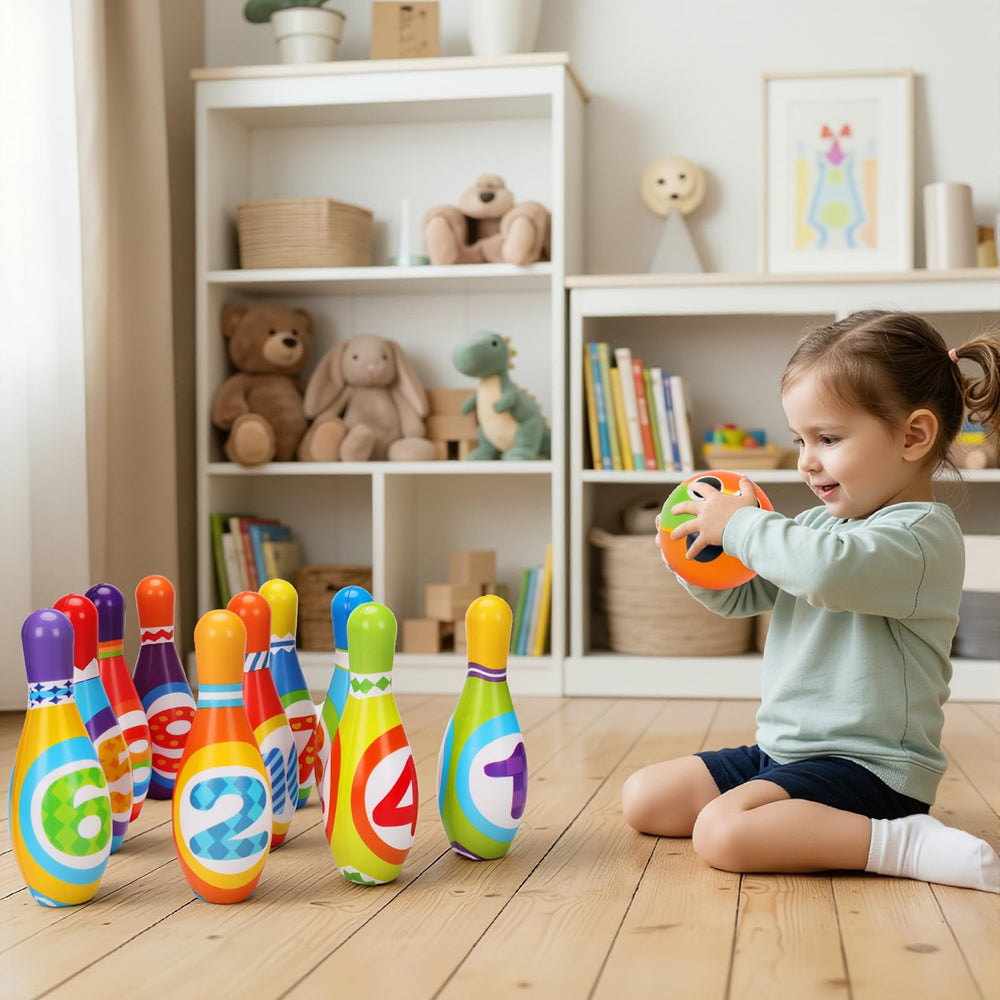 Close-up of AugToy soft foam material for floor-friendly play
