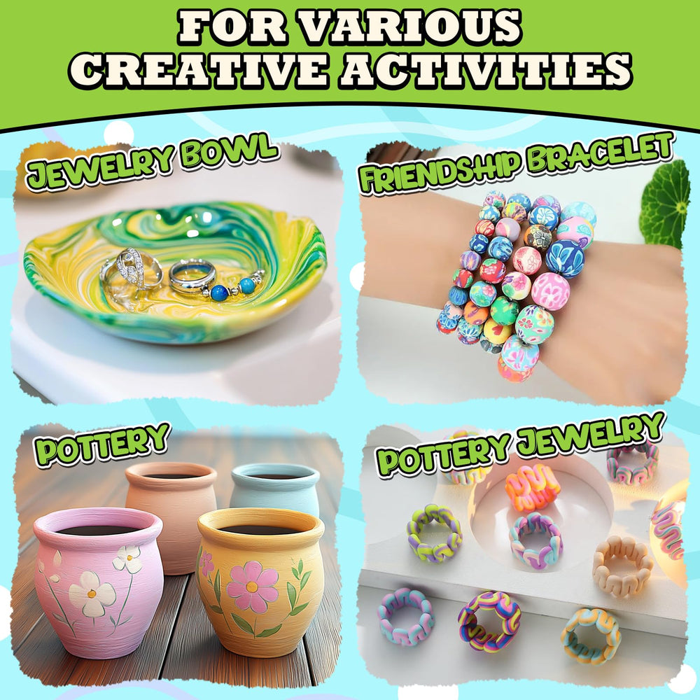 Aujazyble clay in classroom activity setup encouraging collaborative learning