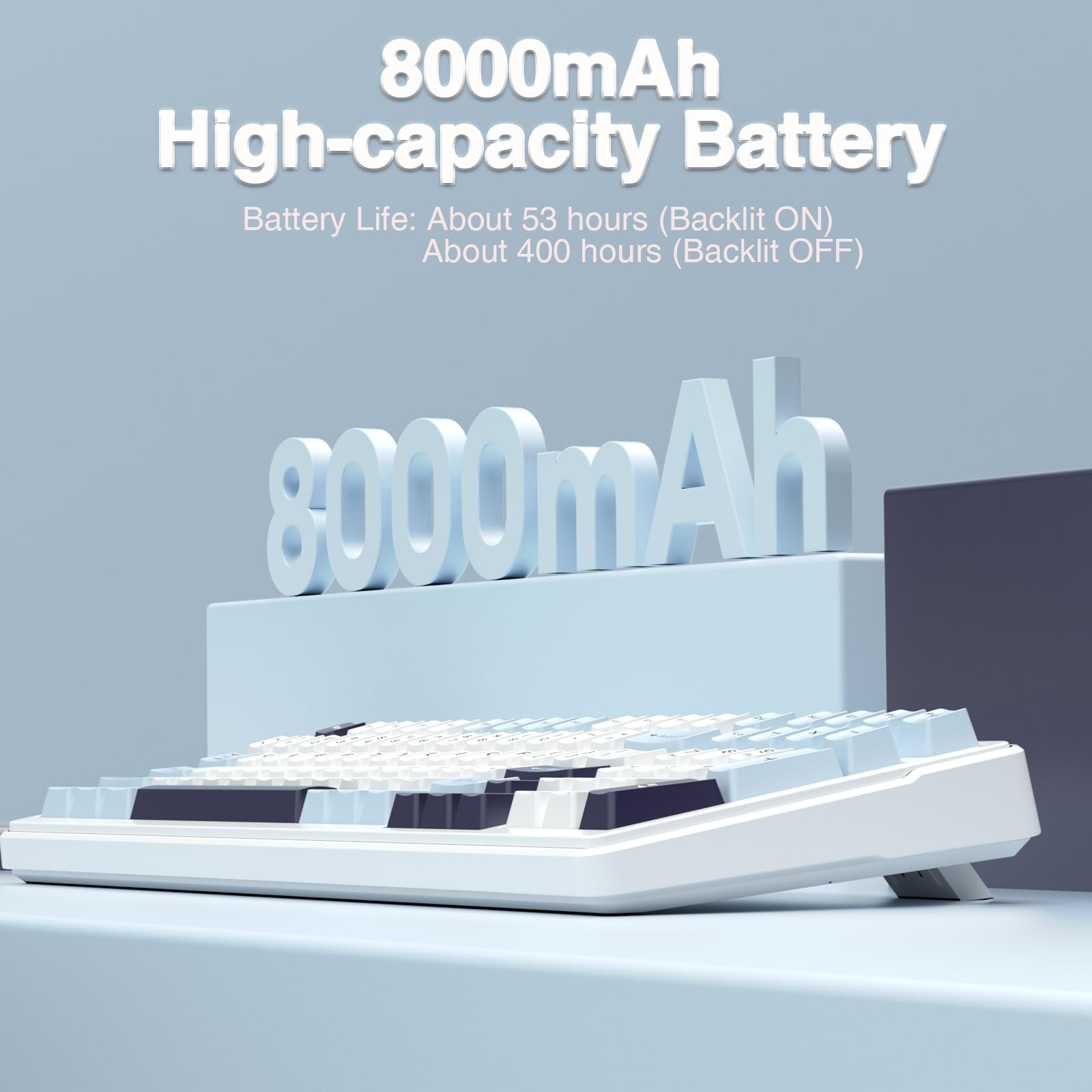 AULA F99 compact 96% layout image showing essential keys