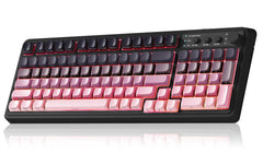 AULA S99 keyboard in creamy gradient with tri-mode connectivity for versatile setups