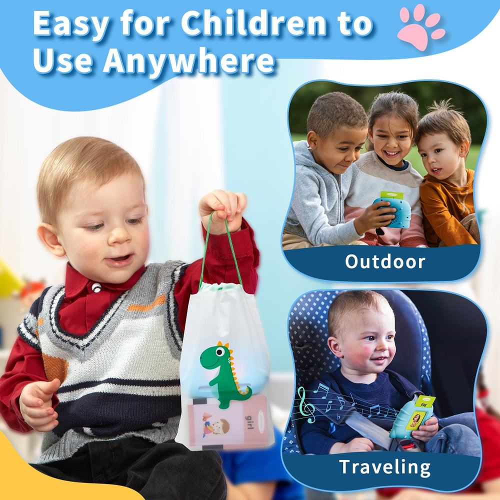 Aullsaty portable set with a storage bag makes travel learning easy.