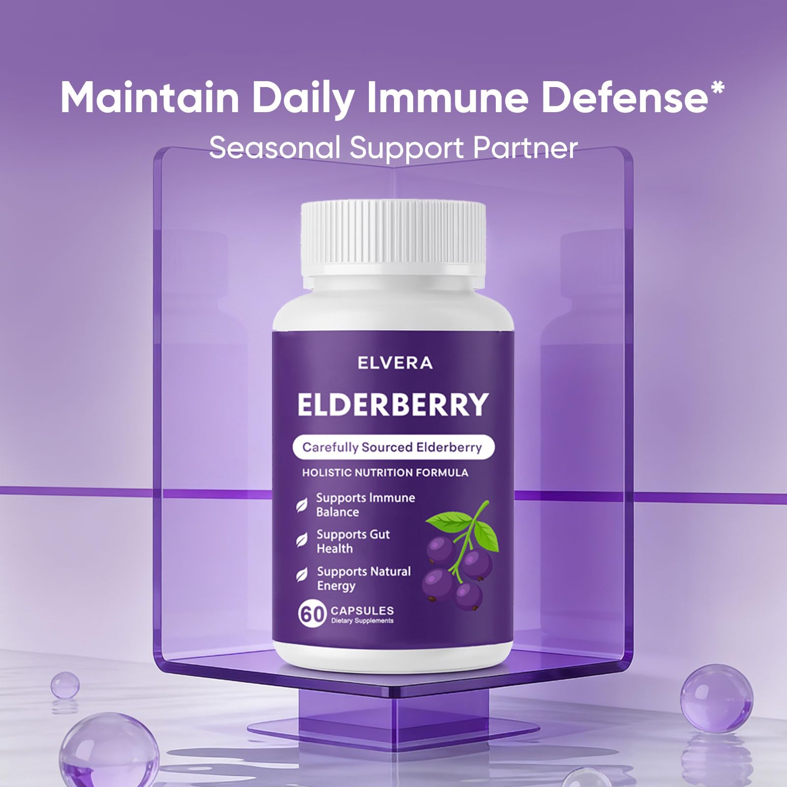 Aultink Elvera zinc vitamin C boost visual for immune and energy support