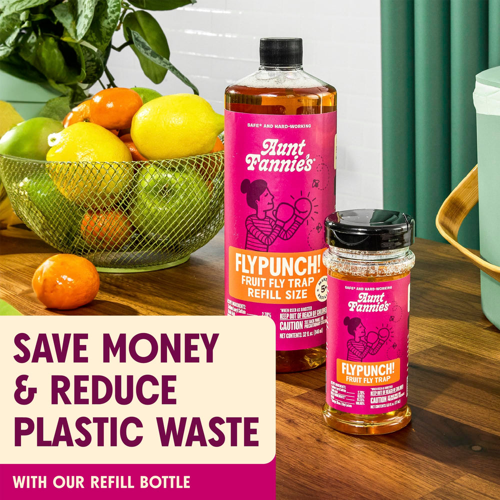 Long-lasting FlyPunch stays effective up to 30 days in homes.