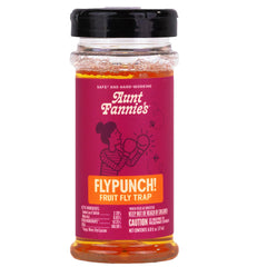 Aunt Fannie's FlyPunch top opening ready to bait fruit flies safely in kitchens.