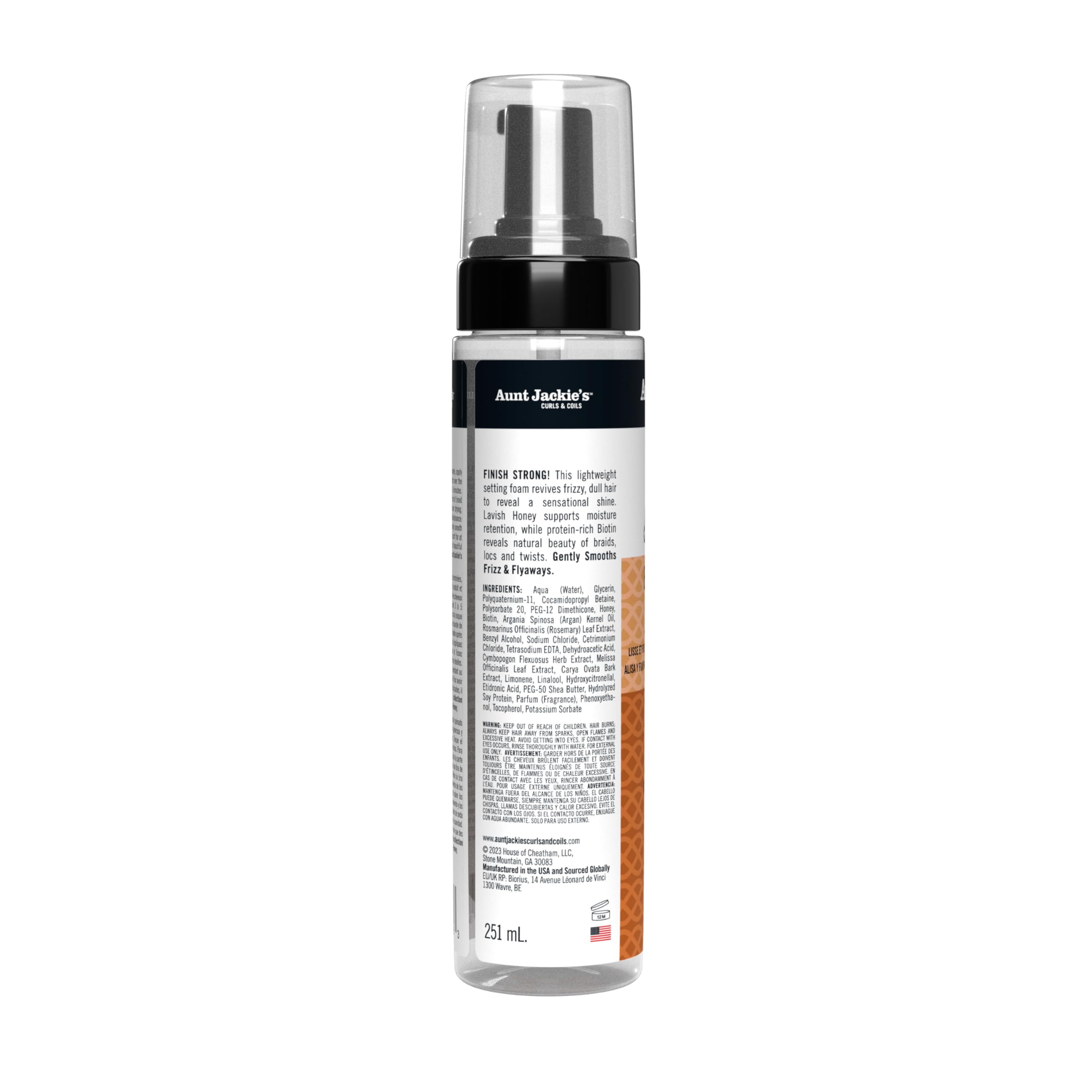 Aunt Jackie’s braid-maintenance routine image implies renewed smoothness and defined styles