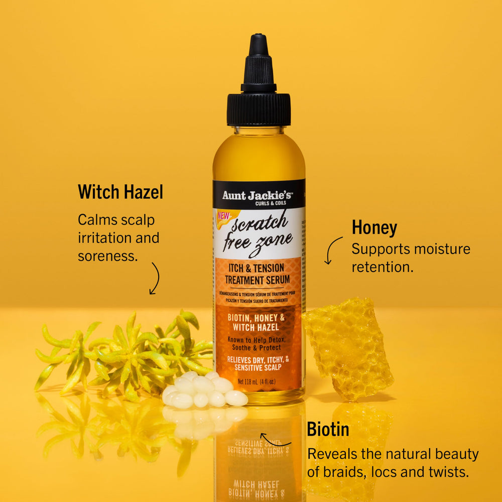 Close-up of the serum dispenser from Aunt Jackie's Braid + Twist Serum for easy application