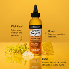 Close-up of the serum dispenser from Aunt Jackie's Braid + Twist Serum for easy application