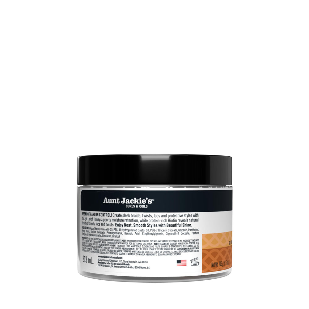 Aunt Jackie's Hold Tight gel application tips for roots and ends.