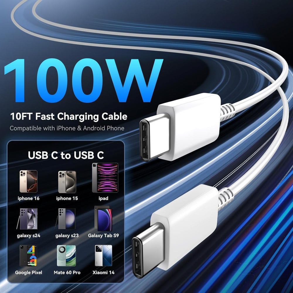 Auorld dual-port charger charging two devices at once