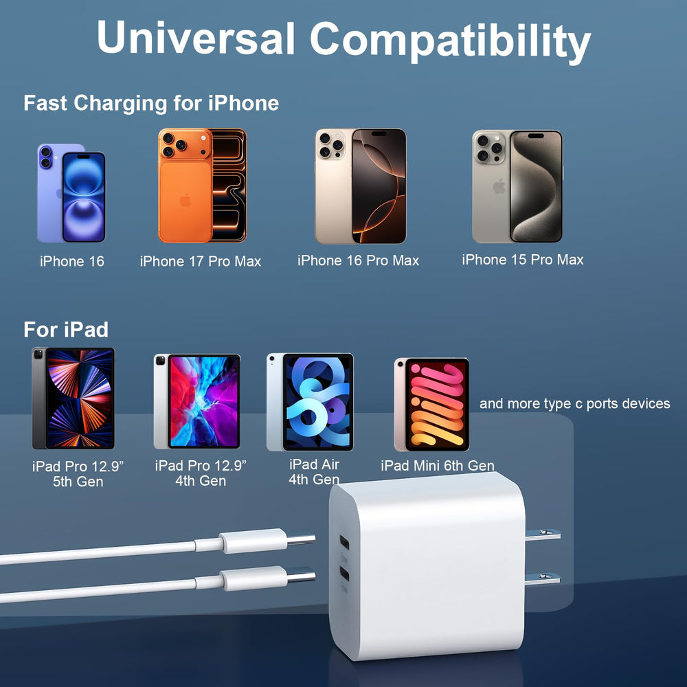 Auorld PD 3.0 20W fast charging in action powering phones and tablets.