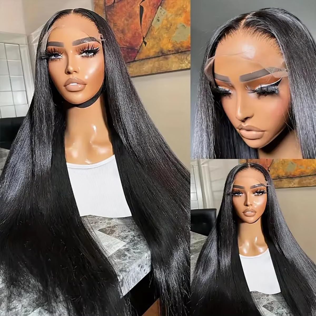 AUOU pre-plucked baby hair ready-to-style hairline
