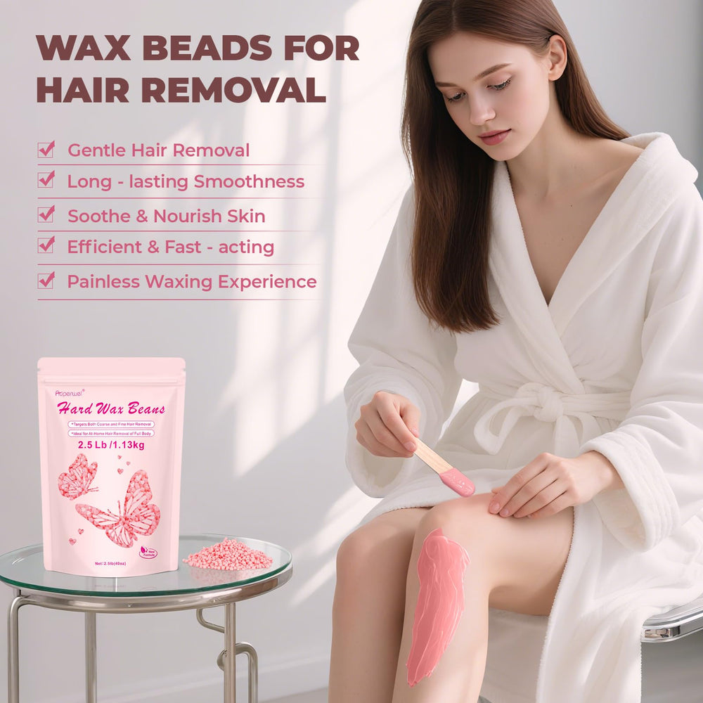 Auperwel hair removal leg closeup showing effective hair capture