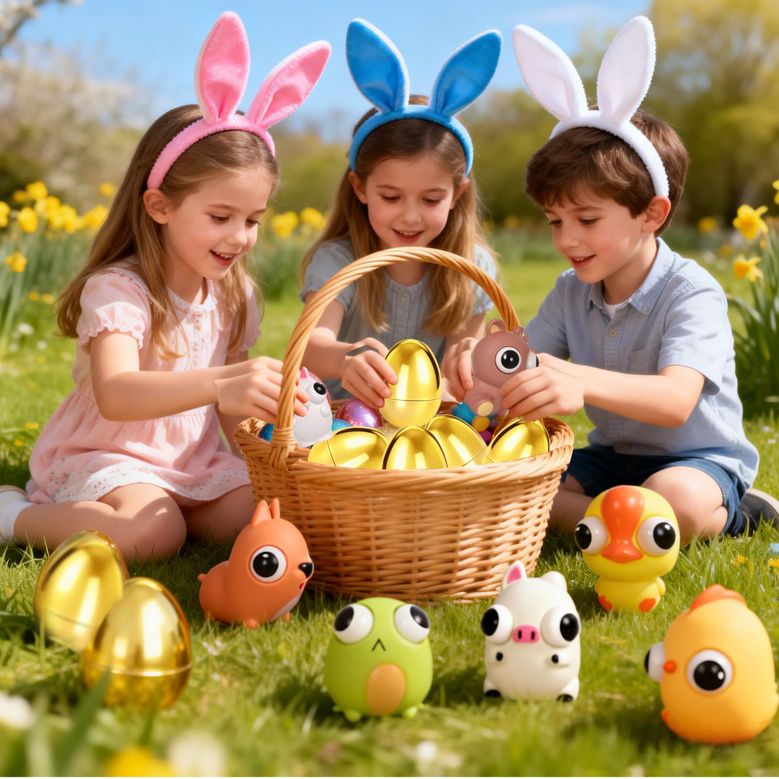 Aurdox Easter party favors set offering non-candy fun for celebrations