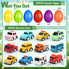 Vibrant AuroTops plastic eggs in six colors for playful learning