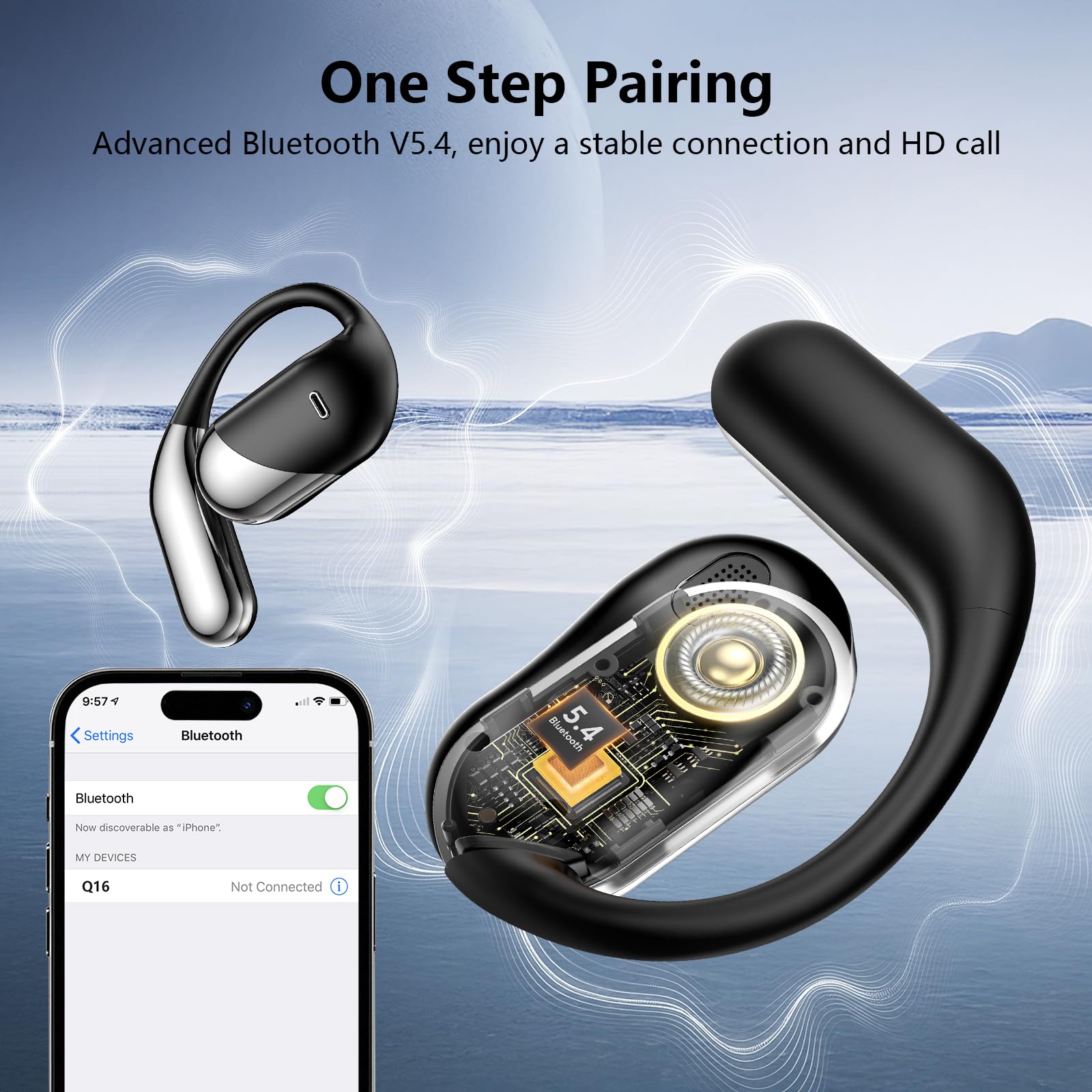 Aurotlu IPX7 waterproof rating protects against sweat and water during activity