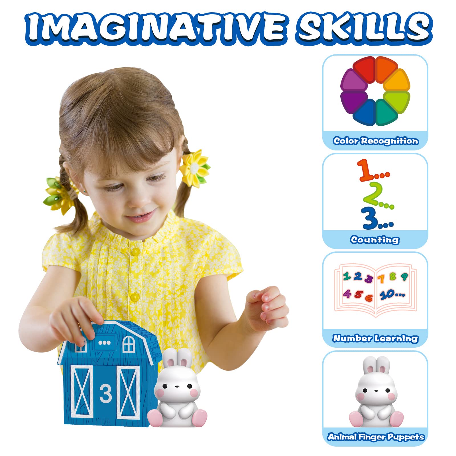 AuroTops safe materials include ABS and silicone for gentle toddler play.