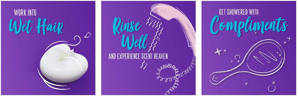 Aussie Miracle Moist shampoo on bathroom shelf suggests daily refreshment.