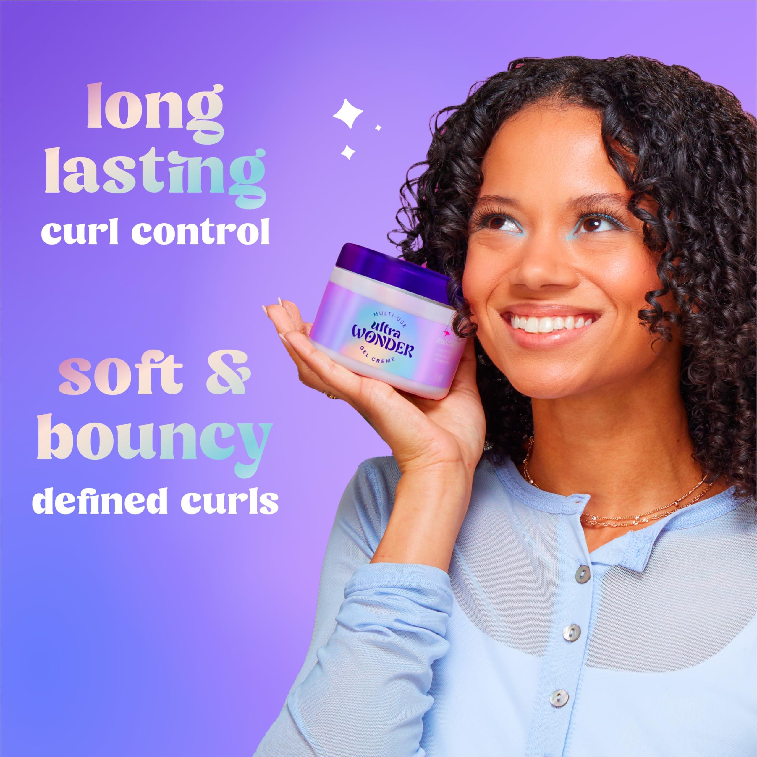 Protective style refresh using Aussie Ultra Wonder Gel Crème