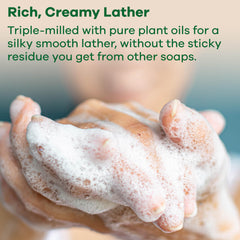 Australian Botanical Soap manuka honey bar with nourishing oils and smooth lather.