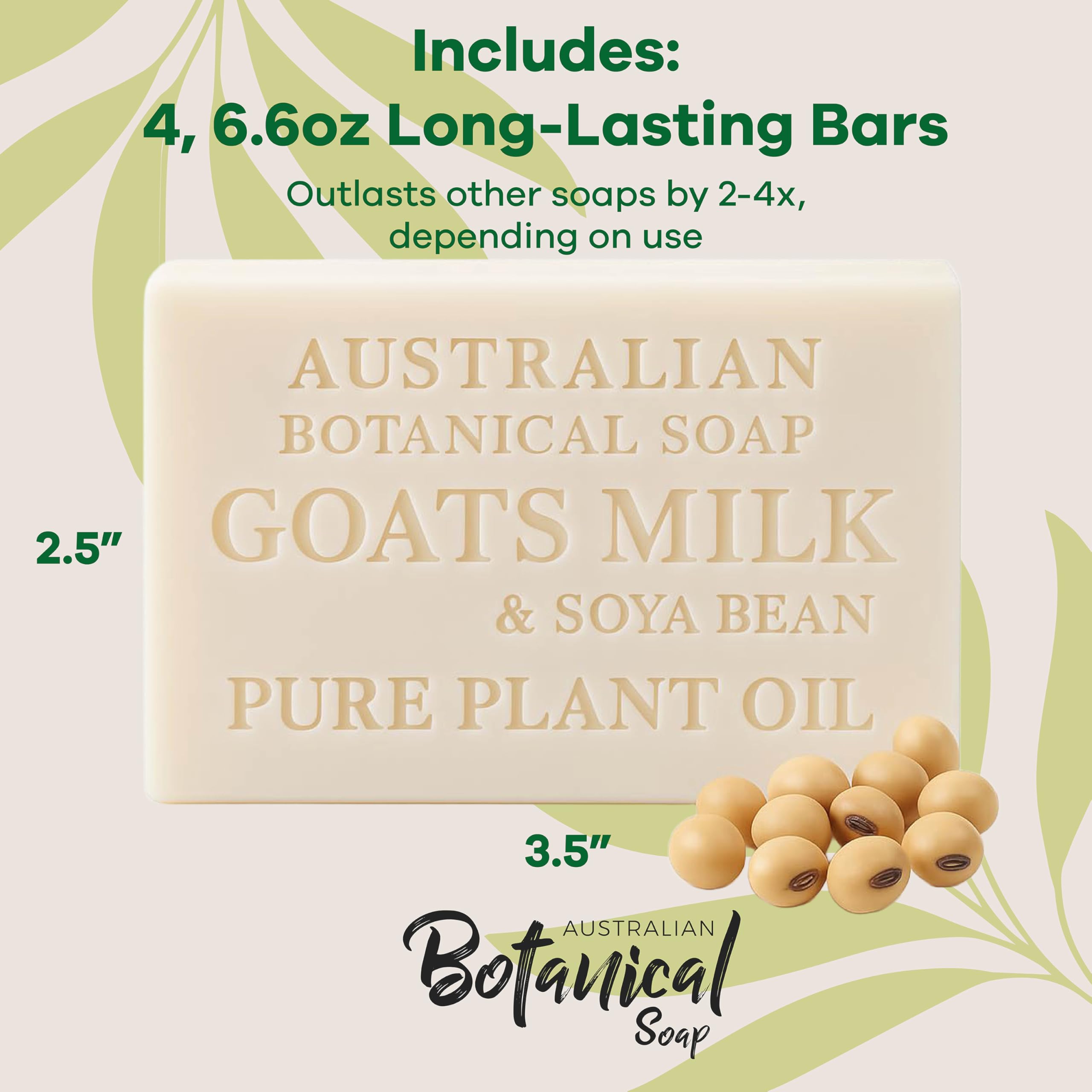 Australian Botanical Soap shea butter cream swatch highlights hydration