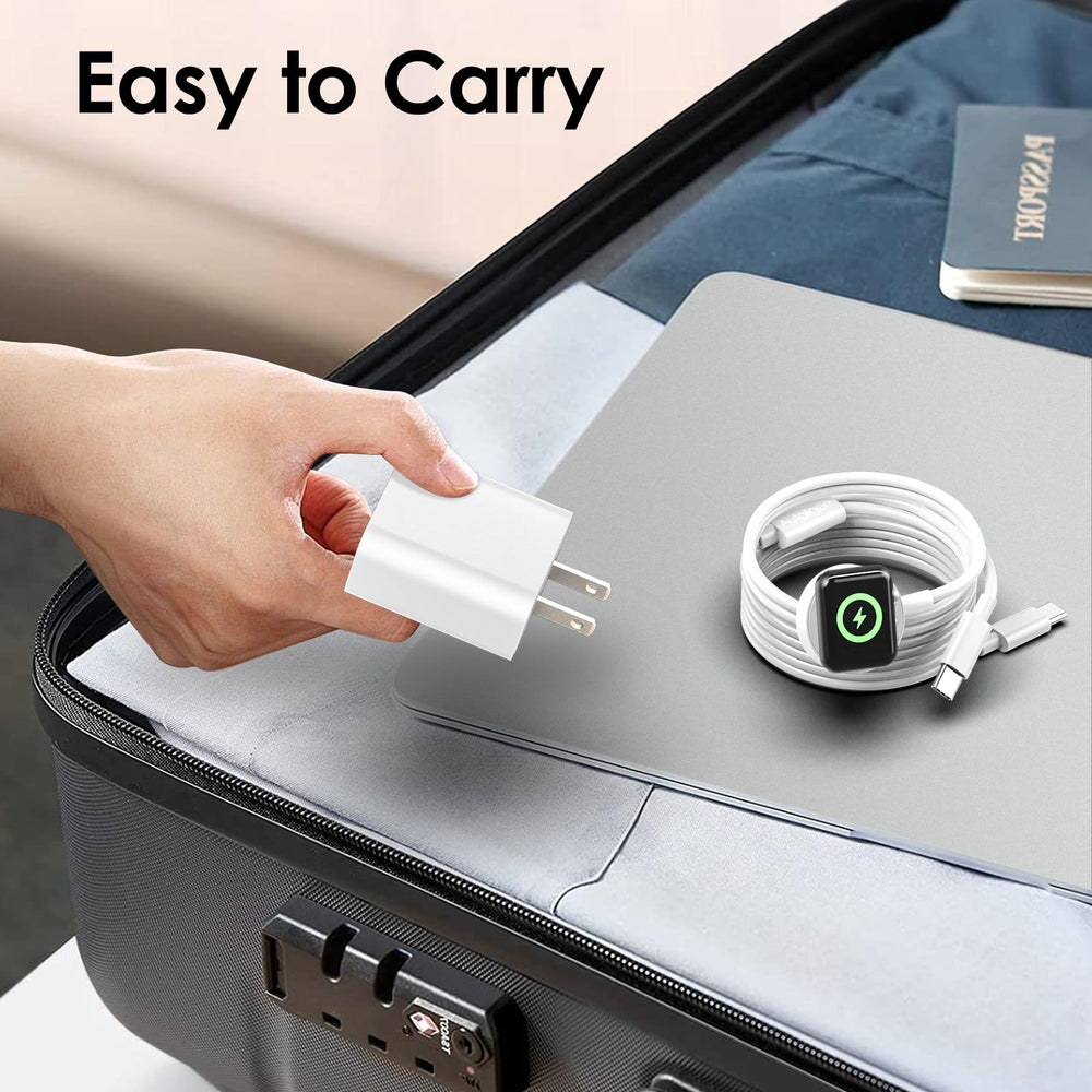 Autallgee travel-friendly 4 ft cable fits bags for on-the-go charging