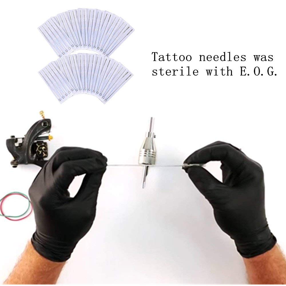 Autdor compatible needles fit standard tattoo machines for professional workflows.