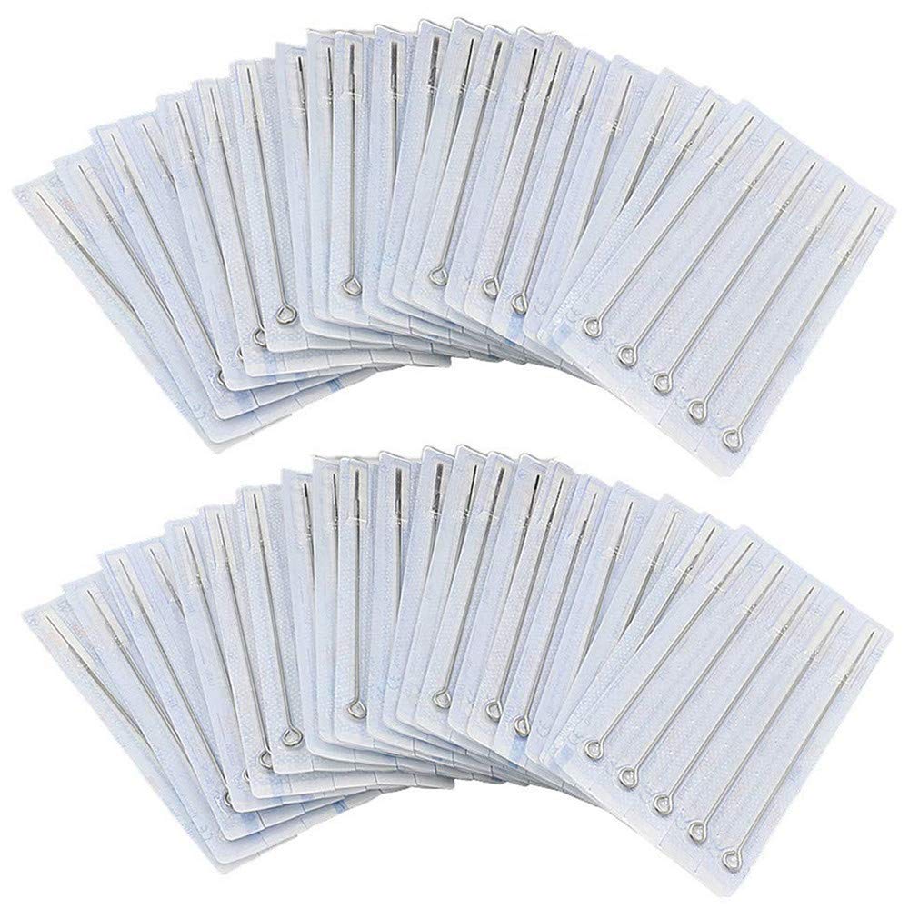 Autdor tattoo needles set with mixed RL RS M1 tips for precise shading and clean line work.