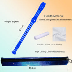 Auteey cleaning rod for recorder keeps air passages clear for smoother practice.