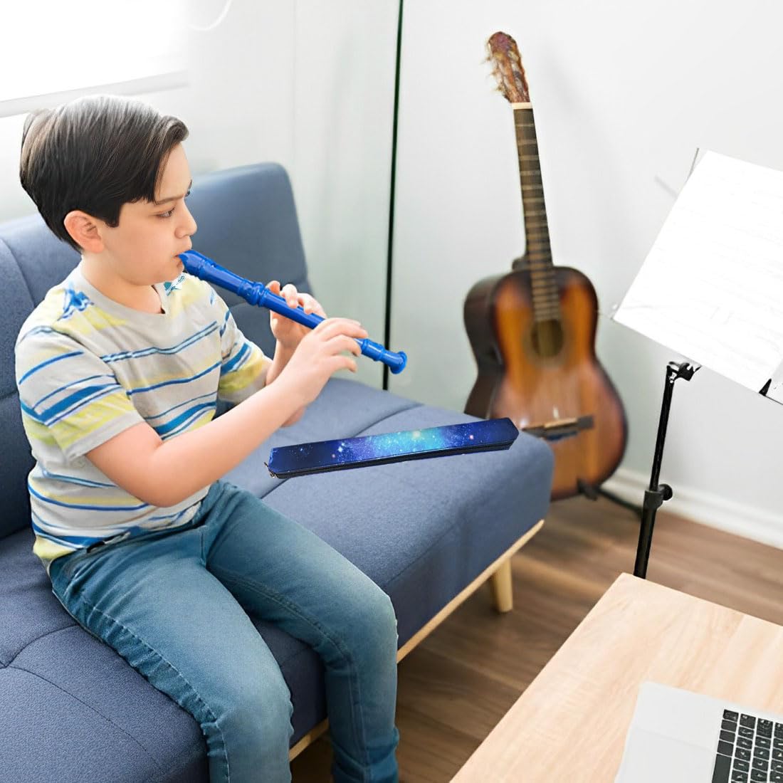 Auteey recorder package includes everything you need to start playing.