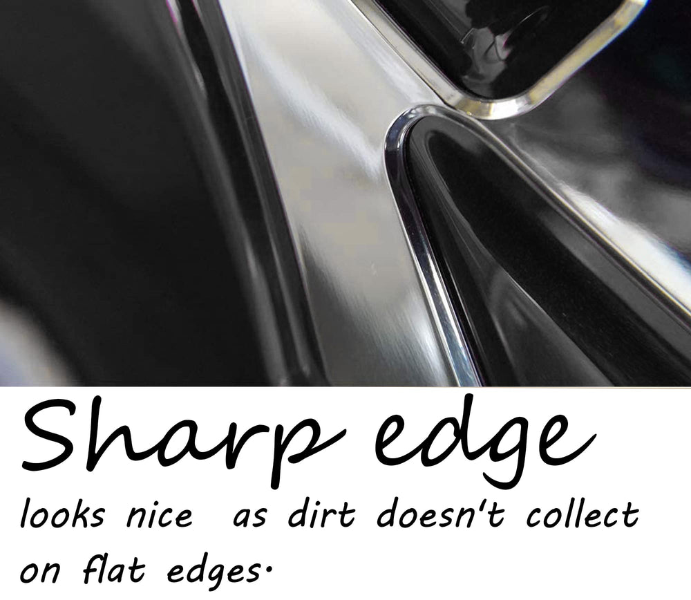 Auto Safety strong-adhesive chrome tailgate emblems resist peeling outdoors.