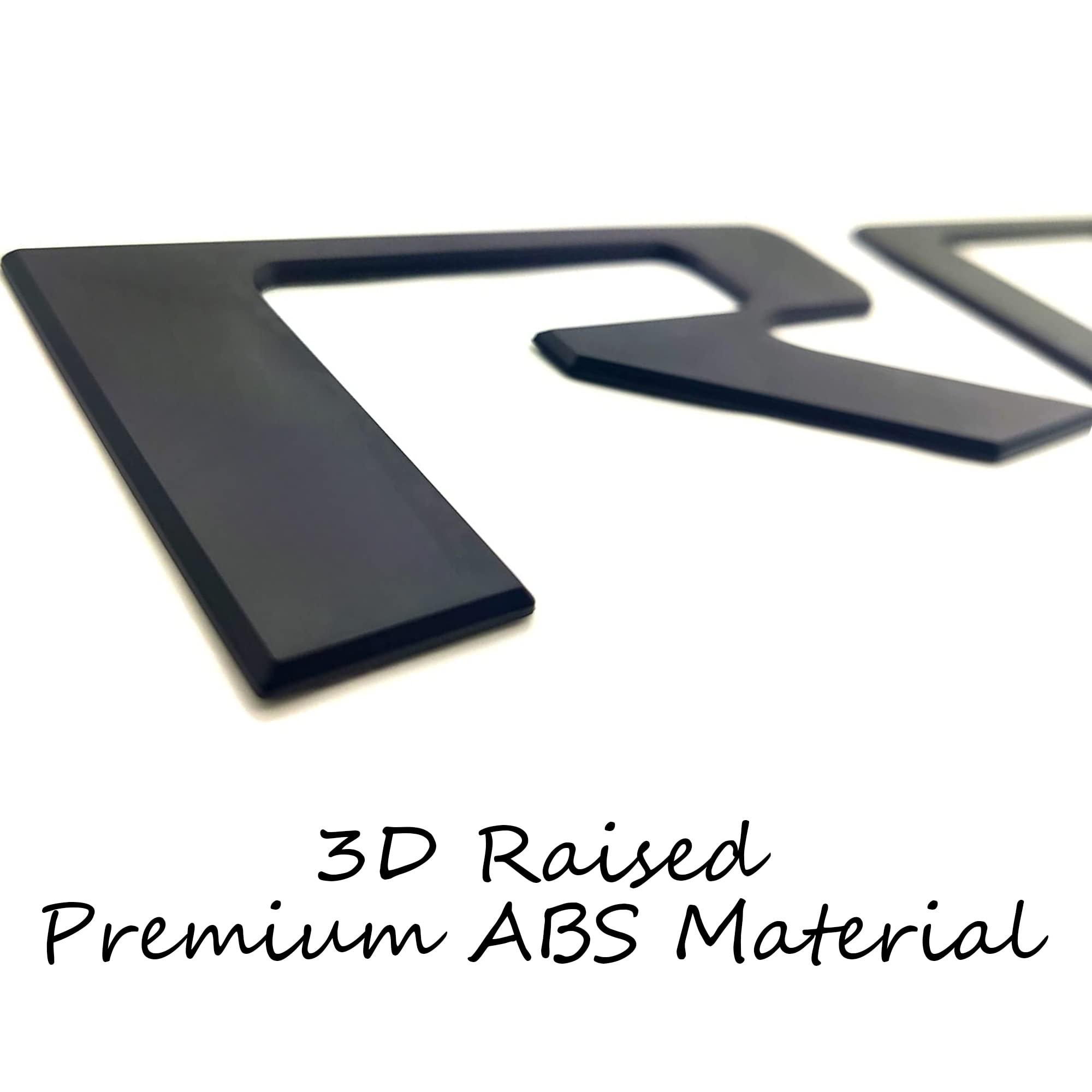 Auto Safety installation-ready emblem set for quick, secure tailgate branding