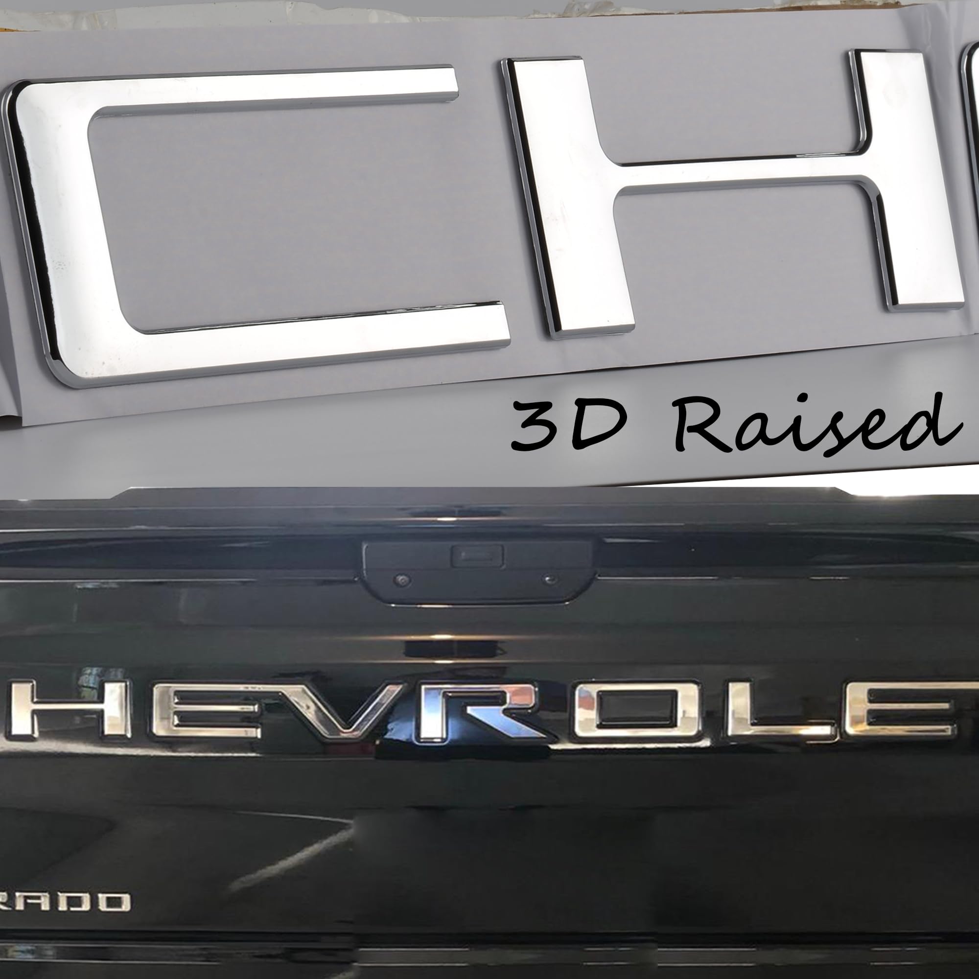 Auto Safety weather-resistant ABS tailgate badge withstands daily use.